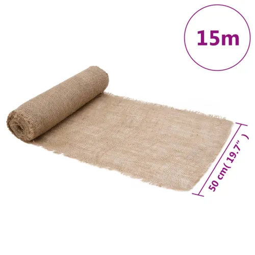 Juta u roli 0,5 x 15 m 100% juta 200 g/m² - Prirodna 0.5 x 15 m 0,5 x 15 m Prirodna Cijena