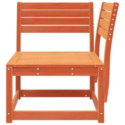 Kutna vrtna sofa voštano smeđa 73x73x78 cm od masivne borovine - Voštano smeđa bez jastuka 1 Cijena