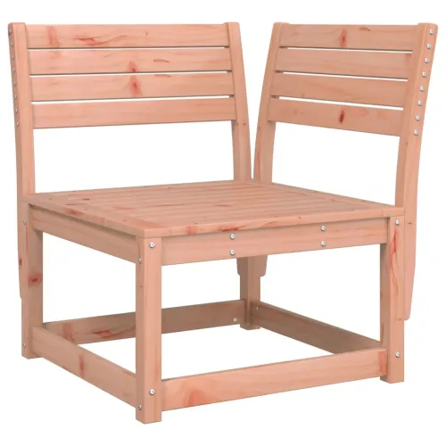 Kutna vrtna sofa 73 x 73 x 78 cm od masivnog drva duglazije - Prirodni douglas bez jastuka 1 Cijena