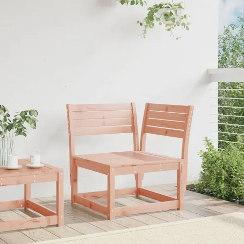 Kutna vrtna sofa 73 x 73 x 78 cm od masivnog drva duglazije - Prirodni douglas bez jastuka 1 Cijena