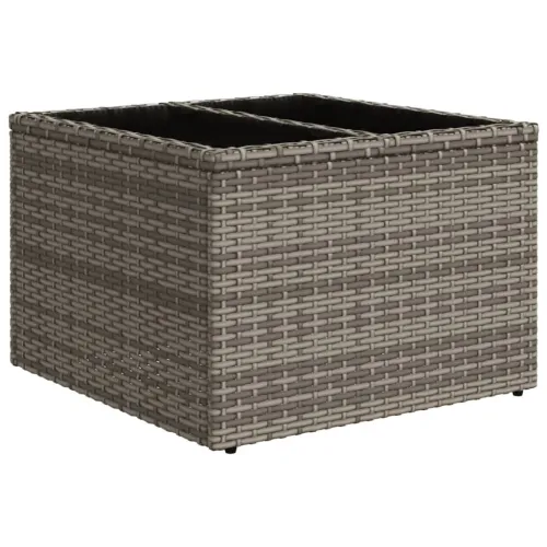 Vrtna garnitura - 6-dijelni set vrtnih sofa od poliratana s jastucima sivi - Siva 1 Cijena