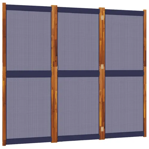 Paravan - Sobna pregrada s 3 panela tamnoplava 210x180 cm - Tamno plava 210 x 180 cm 1 Cijena