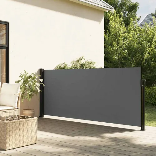 Uvlačna bočna tenda antracit boje 140x500 cm - Antracit Antracit 140 x 500 cm 140 x 500 cm Cijena