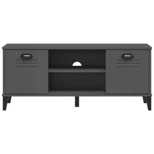 Klupa za cipele VIKEN antracit siva 106 x 35 x 45 cm drvena - Antracit siva Cijena