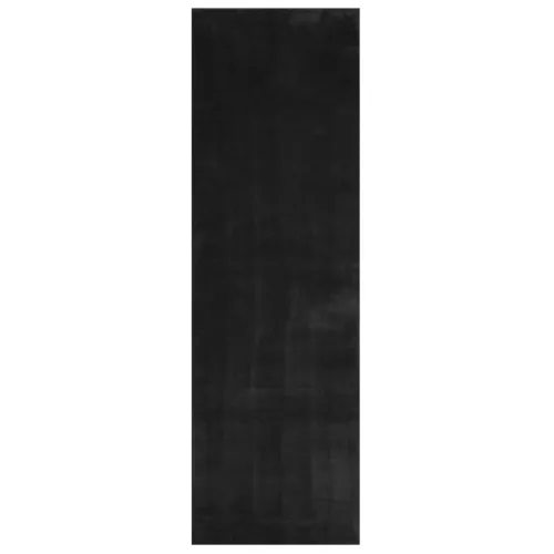 Tepih HUARTE kratkih vlakana mekani i perivi crni 80 x 250 cm - Crna 80 x 250 cm Cijena