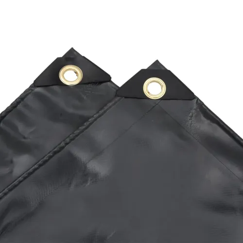 Cerada crna 1,5x2 m 650 g/m² - Crna 1.5 x 2 m 1 s ušicama Cijena