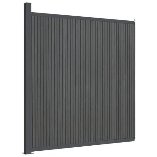 Panel za ogradu WPC sivi 173 x 186 cm - Siva 173 x 186 cm 1 Siva Cijena