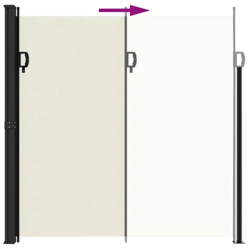 Bočna tenda na uvlačenje krem 200 x 600 cm - Krema 200 x 600 cm Cijena