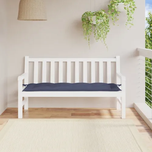 Jastuk za vrtnu klupu modri 150x50x7 cm tkanine Oxford - Modra 150 x 50 x 7 cm 1 Cijena