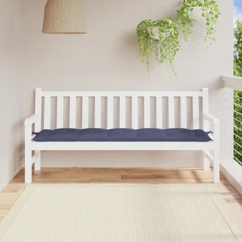 Jastuk za vrtnu klupu modri 180x50x7 cm tkanine Oxford - Modra 180 x 50 x 7 cm 1 Cijena