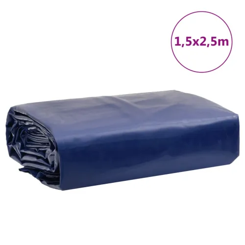 Cerada plava 1,5x2,5 m 650 g/m² - Plava 1.5 x 2.5 m 1 bez ušica Cijena