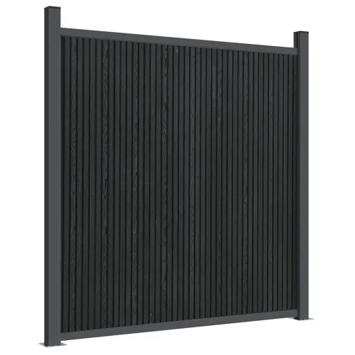 Panel za ogradu sivi 1564 x 186 cm WPC - Siva 1564 x 186 cm 1 Siva Cijena