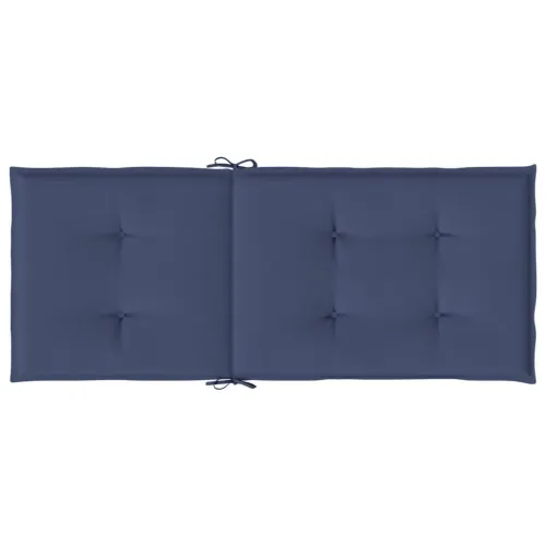 Jastuci za stolice s visokim naslonom 6 kom modir od tkanine - Modra 120 x 50 x 3 cm 6 Cijena