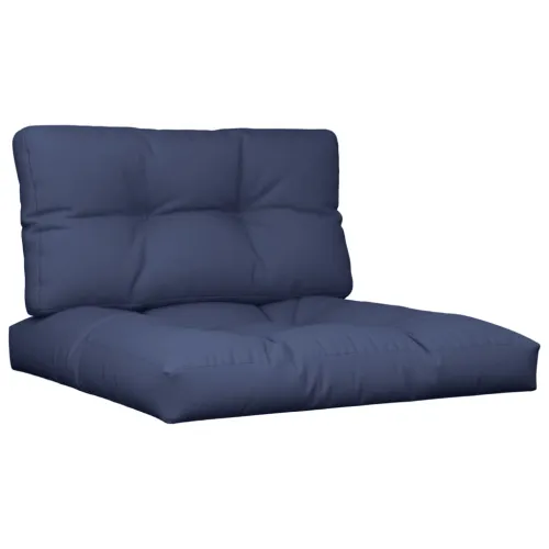 Set jastuka za palete modri 70 x 40 x 12 cm od tkanine - Modra 70 x 70 x 12 cm 1 Cijena