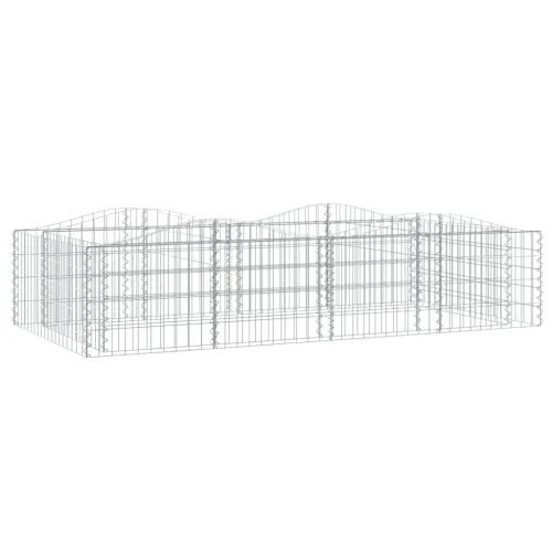 Lučna gabionska povišena gredica 200x100x50cm pocinčano željezo - 200 x 100 x 50 cm Cijena