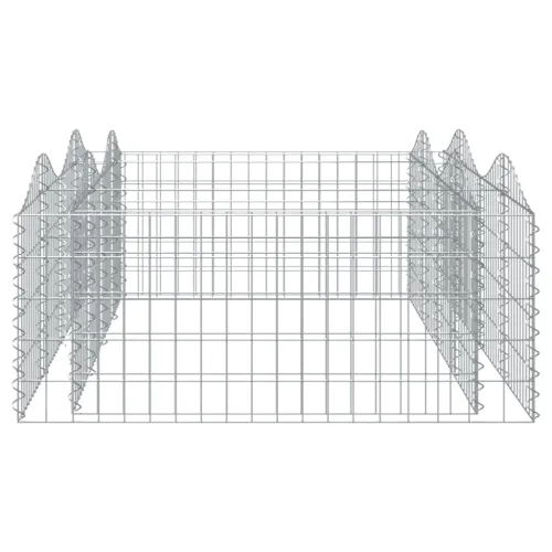 Lučna gabionska povišena gredica 200x100x50cm pocinčano željezo - 200 x 100 x 50 cm Cijena