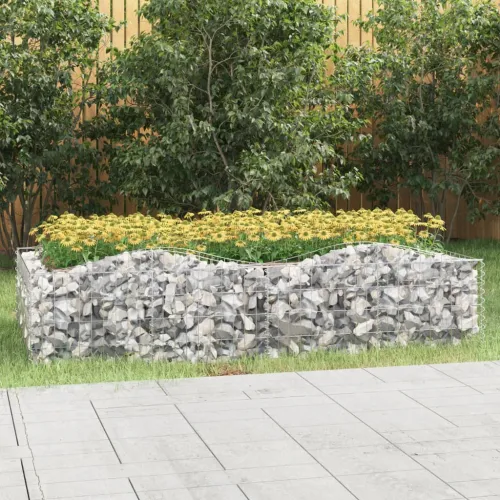 Lučna gabionska povišena gredica 200x100x50cm pocinčano željezo - 200 x 100 x 50 cm Cijena