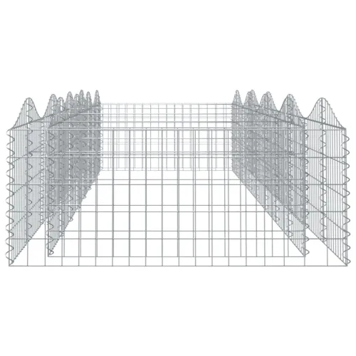 Lučna gabionska povišena gredica 400x100x50cm pocinčano željezo - 400 x 100 x 50 cm Cijena