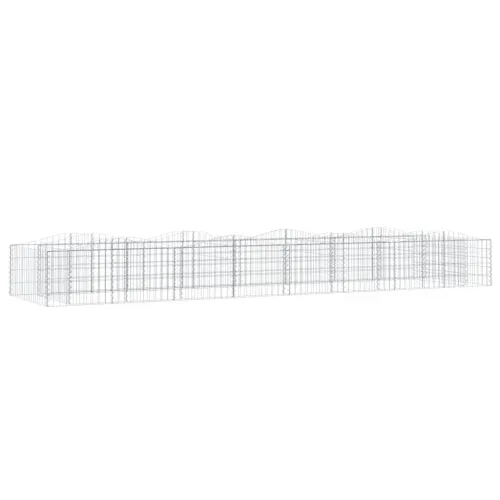 Lučna gabionska povišena gredica 400x100x50cm pocinčano željezo - 400 x 100 x 50 cm Cijena