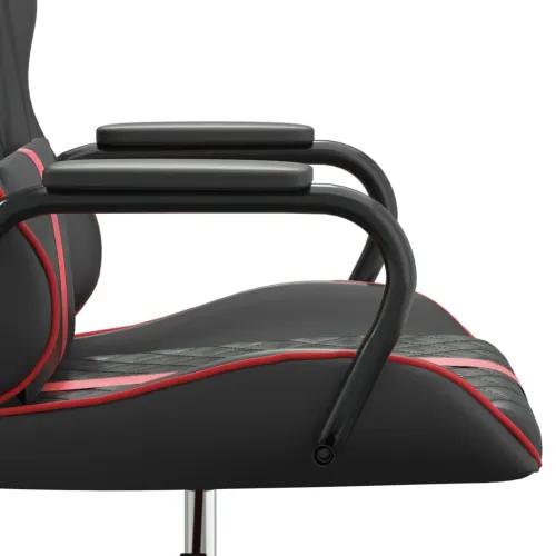 Masažna Gaming stolica crveno-crna od umjetne kože - Crvena 1 Cijena