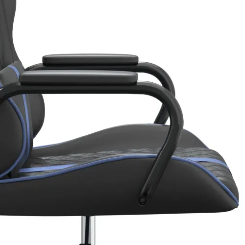 Gaming stolica crno-plava od umjetne kože - Crna i plava Cijena
