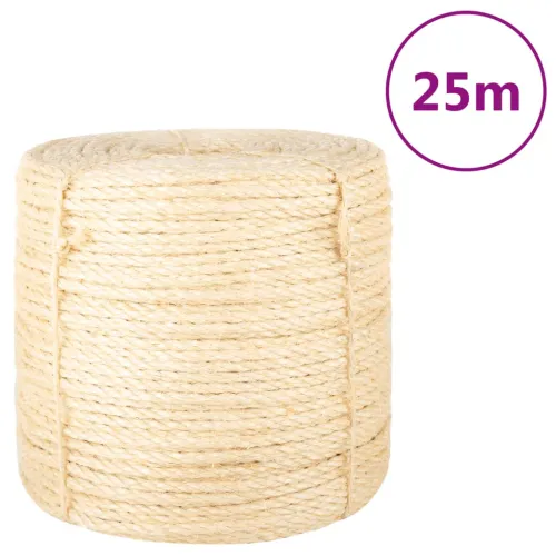 Uže od 100 % sisala 6 mm 25 m - 1 25 m 6 mm Cijena