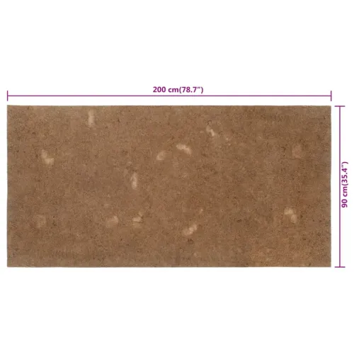 Podloga za madrac 90 x 200 cm od kokosovih vlakana - 90 x 200 cm Cijena