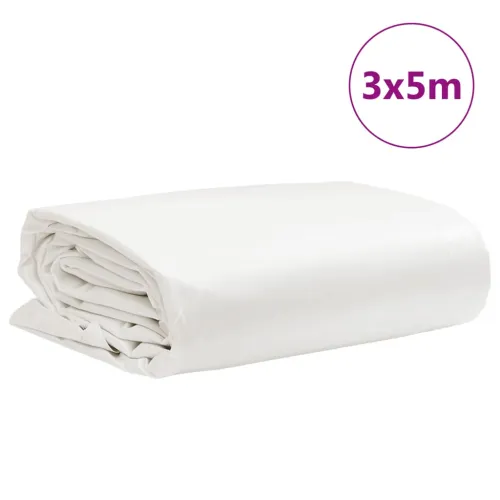 Cerada bijela 3 x 5 m 650 g/m² - Bijela 3 x 5 m bez rupica Cijena