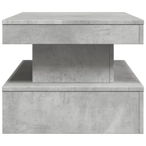 Stolić za kavu s LED svjetlima siva boja betona 90 x 50 x 40 cm - Beton siva 1 90 cm Cijena