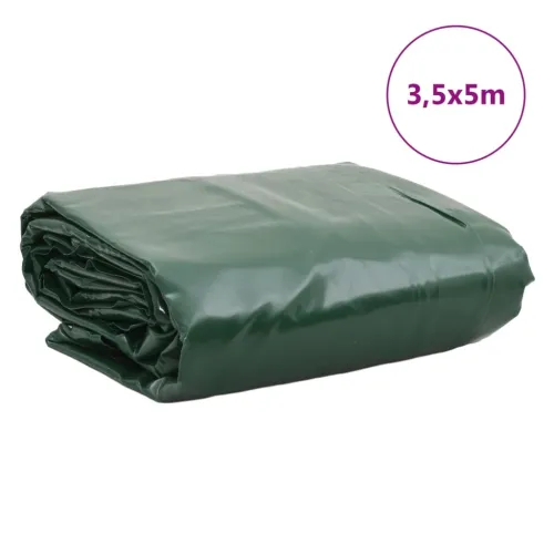 Cerada zelena 3,5 x 5 m 650 g/m² - Zelena 3,5 x 5 m bez rupica Cijena