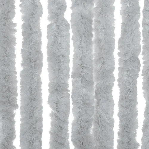 Zastor protiv muha sivi 100 x 220 cm od šenila - Siva 100 x 220 cm Cijena