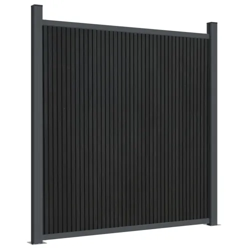 Panel za ogradu sivi 1391 x 186 cm WPC - Siva 1391 x 186 cm 1 Siva Cijena