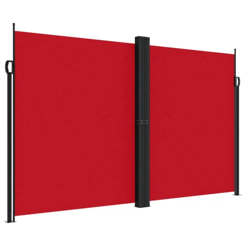 Bočna tenda na uvlačenje crvena 200x1200 cm - Crvena 200 x 1200 cm Cijena