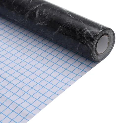 Naljepnice za namještaj samoljepljive mramor crne 90x500 cm PVC - mramorno crna 90 x 500 cm (4 kom) Cijena