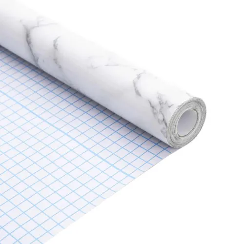 Naljepnica za namještaj samoljepljiva 90x500 cm PVC - Mramorna bijela 90 x 500 cm Cijena