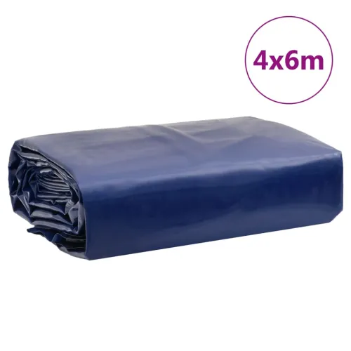Cerada plava 4 x 6 m 650 g/m² - Plava 4 x 6 m 1 bez ušica Cijena