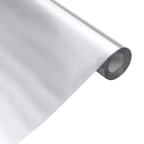 Naljepnice za namještaj samoljepljive srebrne 90 x 500 cm PVC - 90 x 500 cm (2 kom) Cijena