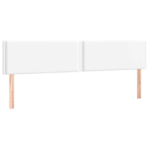 Krevet box spring s madracem bijeli 120x190 cm od umjetne kože - Bijela 120 x 190 cm Obično s čavlima Cijena