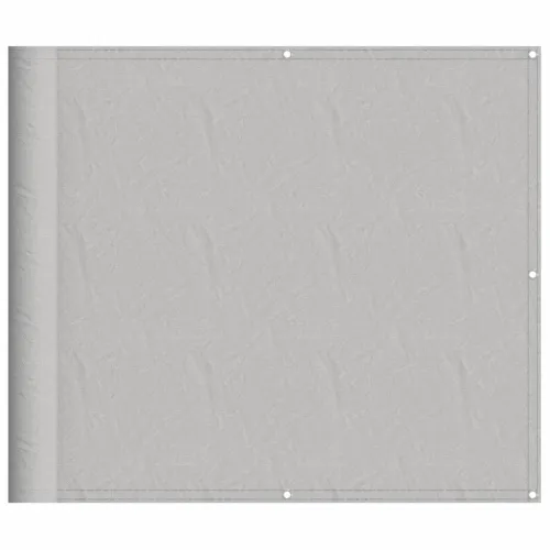 Balkonski zaslon svjetlosivi 90 x 500 cm 100 % poliester Oxford - Svjetlosiva 90 x 500 cm Cijena