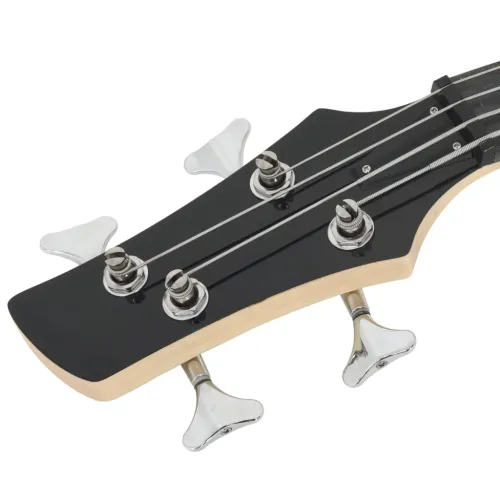 Električna bas gitara za početnike s torbom plavo-crna 4/4 46 ” - Plava i crna Cijena