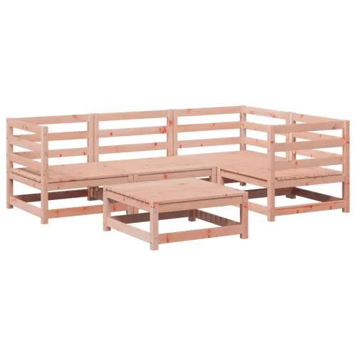 Vrtna garnitura - 5-dijelni set vrtnih sofa od masivnog drva duglazije - Prirodni douglas Ne 1 Cijena