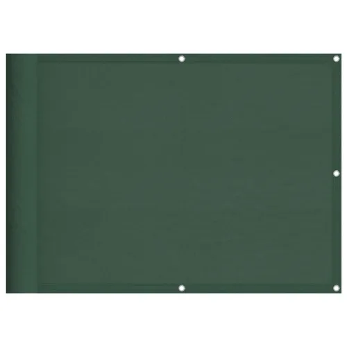 Balkonski zaslon tamnozeleni 75x700 cm 100 % poliester Oxford - Tamnozelena 75 x 700 cm Cijena