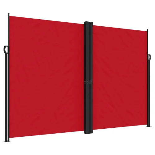 Bočna tenda na uvlačenje crvena 220x600 cm - Crvena 220 x 600 cm Cijena