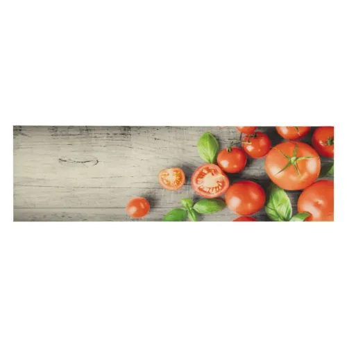 Kuhinjski tepih perivi s uzorkom rajčica 45 x 150 cm baršunasti - Rajčice 45 x 150 cm Cijena