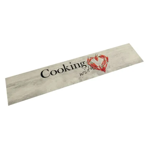 Kuhinjski tepih perivi s uzorkom paprika 60 x 300 cm baršunasti - Paprika 60 x 300 cm Cijena