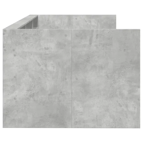 Dnevni krevet s ladicama bez madraca siva boja betona 75x190 cm - Beton siva 75 x 190 cm Cijena