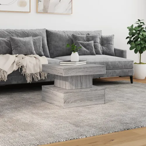 Ormarić za uzglavlje LED sivom sonomom 50x50x40 cm - Sivi hrast sonoma 1 50 cm Cijena