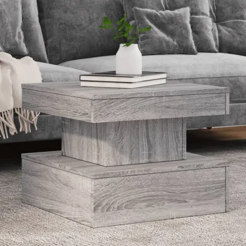 Ormarić za uzglavlje LED sivom sonomom 50x50x40 cm - Sivi hrast sonoma 1 50 cm Cijena