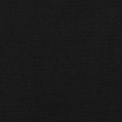 Krevet box spring s madracem LED crni 120 x 190 cm od tkanine - Crna 120 x 190 cm Dizajn s gumbima Cijena