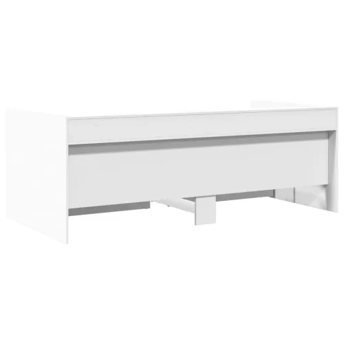 Dnevni krevet s ladicama bez madraca bijeli 100 x 200 cm - Bijela 100 x 200 cm Cijena